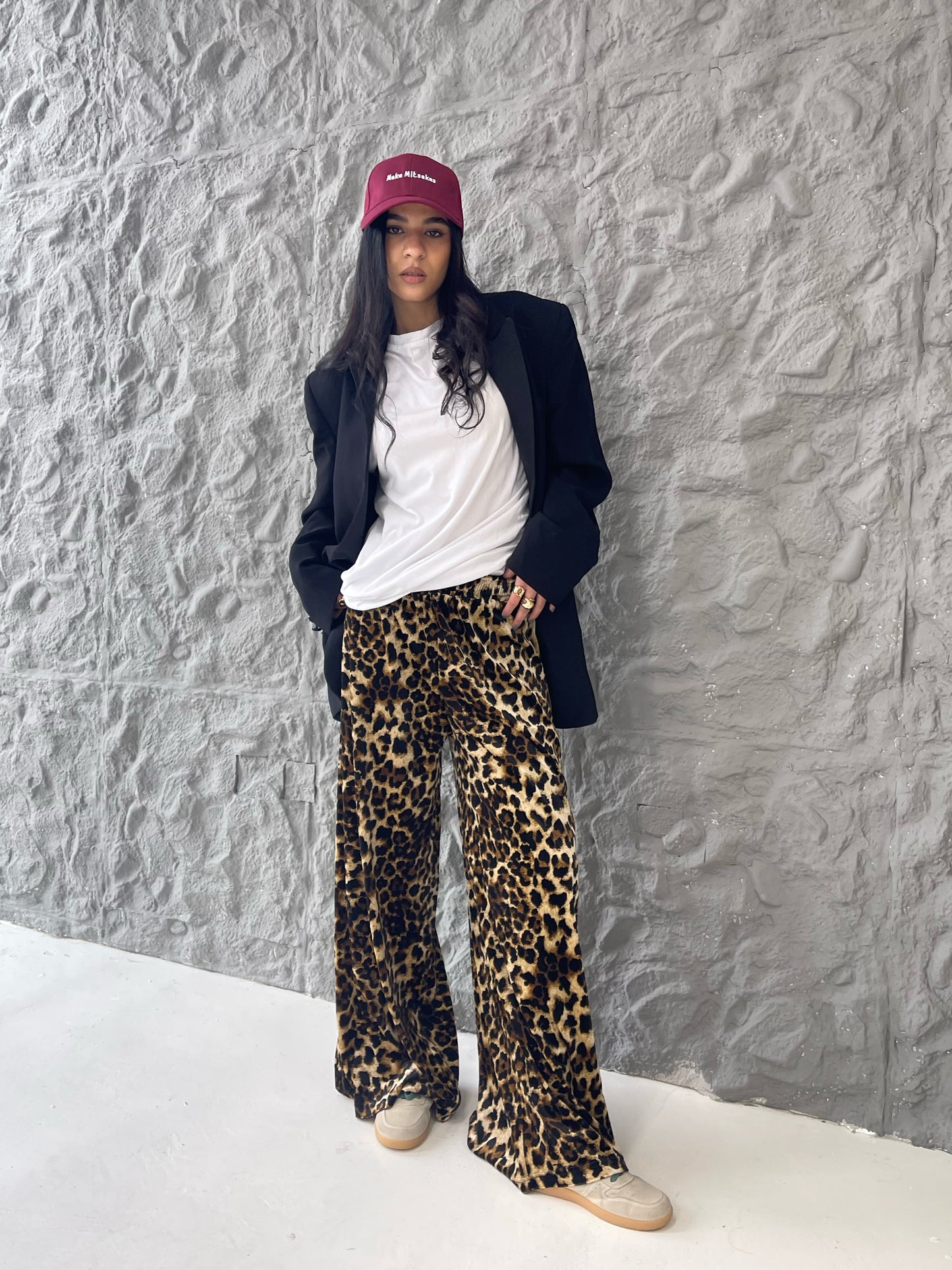 Leopard Luxe Wide-Leg Pants