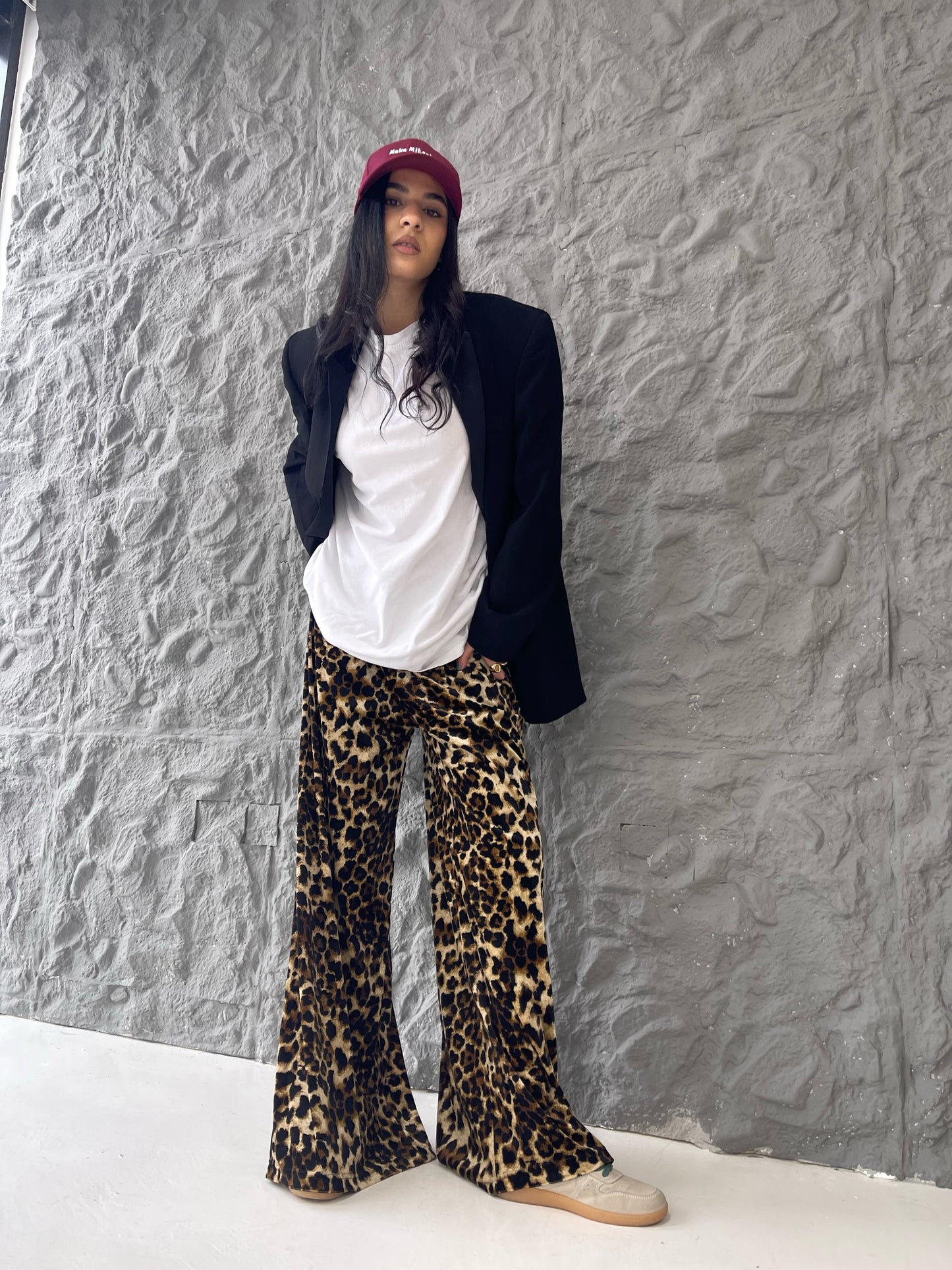 Leopard Luxe Wide-Leg Pants