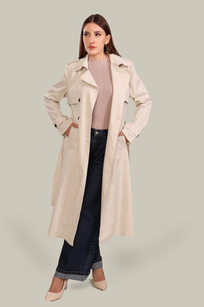 Classic Ivory Trench