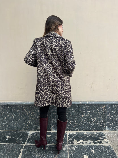 Leopard Blazer