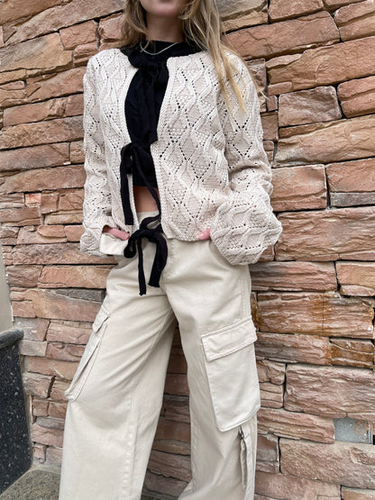 Utility Wide-Leg Cargo Pants