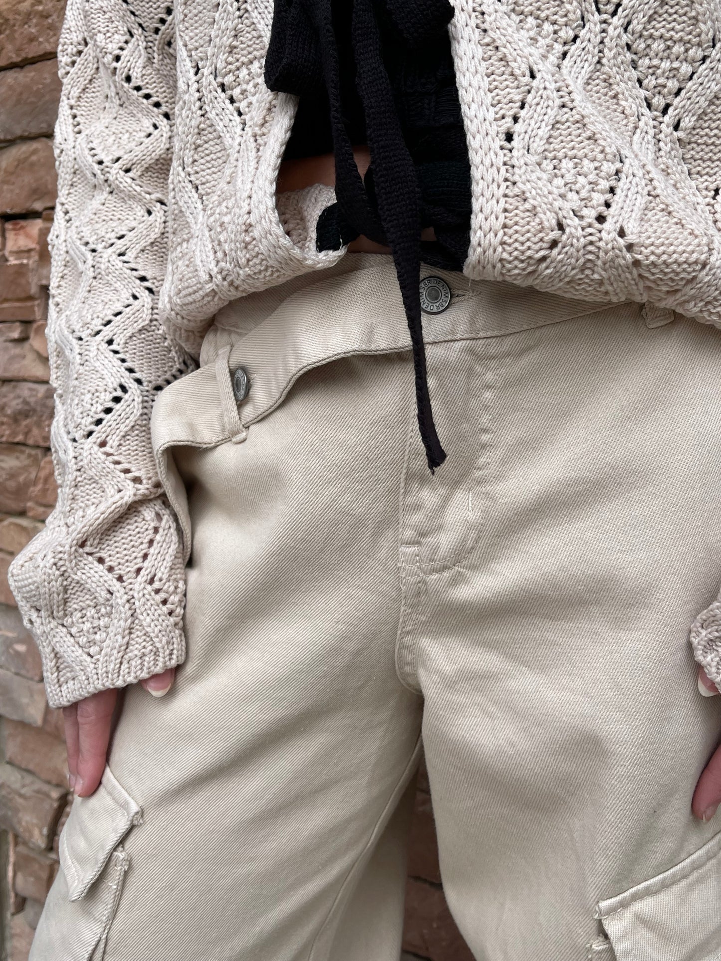 Utility Wide-Leg Cargo Pants