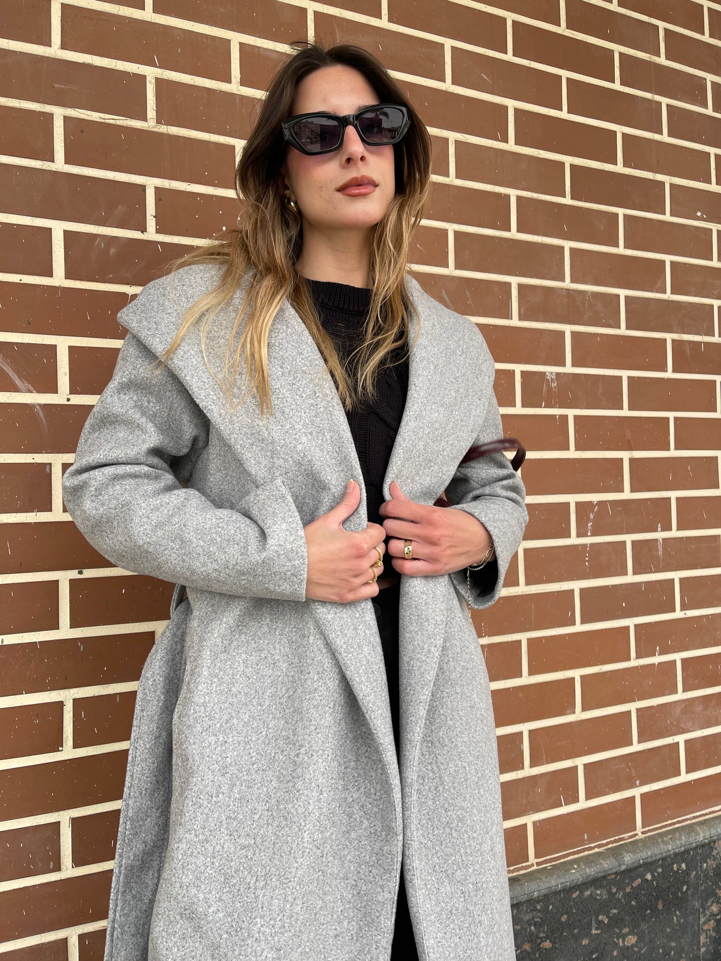 Classic Grey Overcoat