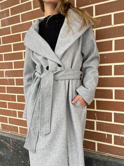 Classic Grey Overcoat