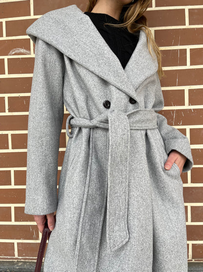 Classic Grey Overcoat