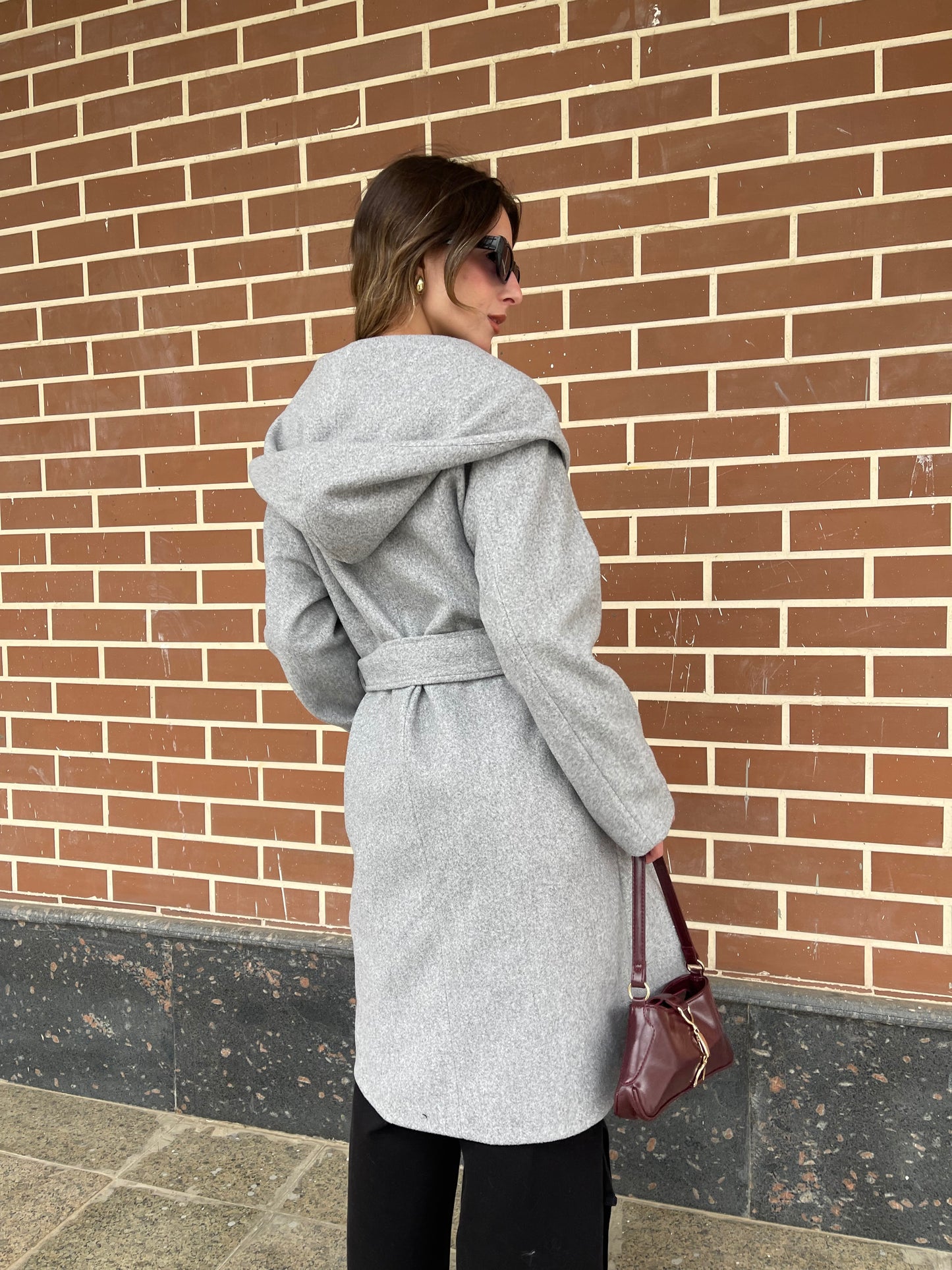 Classic Grey Overcoat