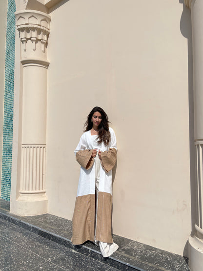 Elegant Long Open Abaya