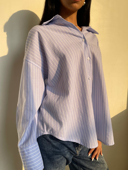 Skyline Striped Button-Up Shirt