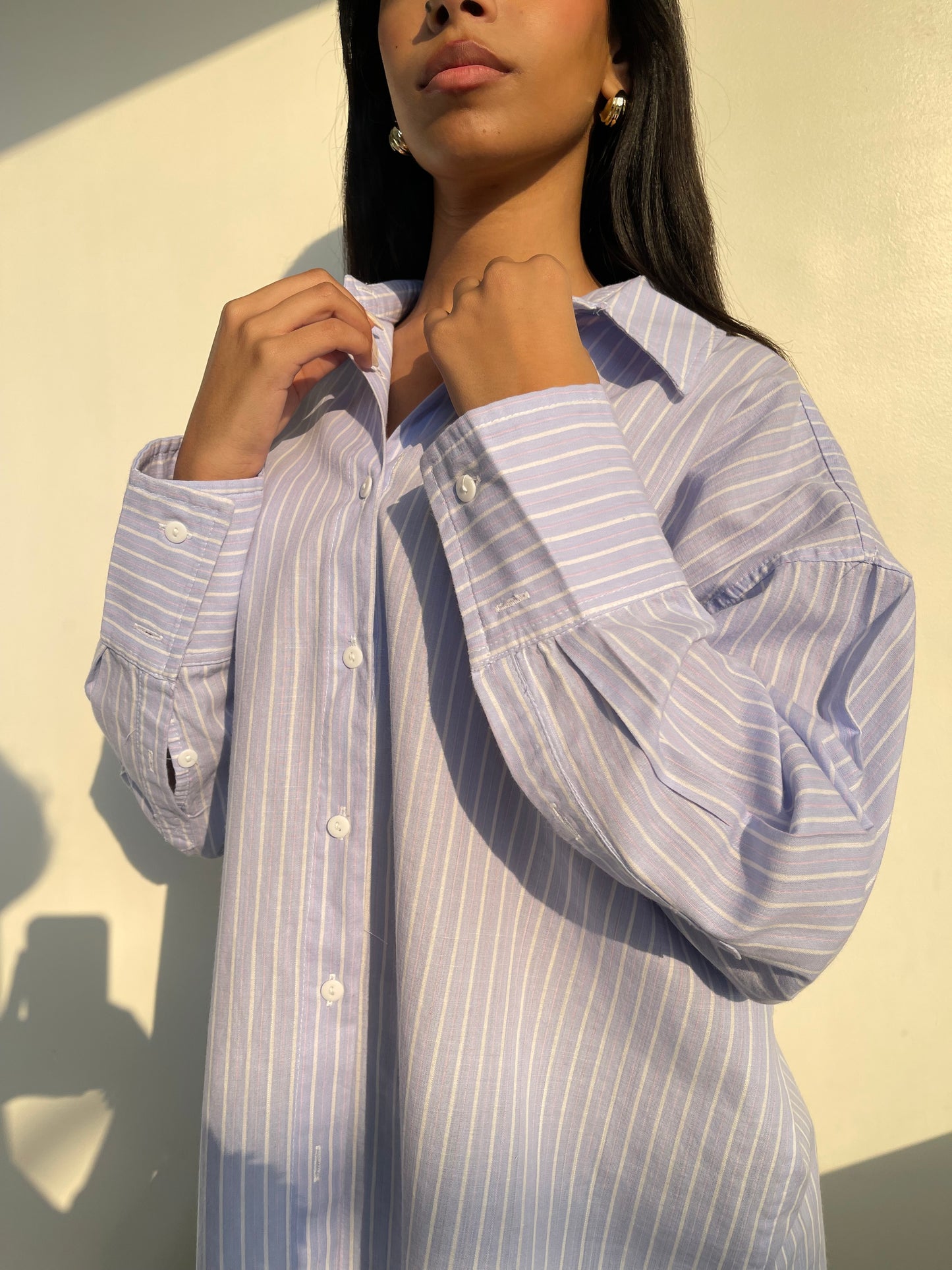 Skyline Striped Button-Up Shirt