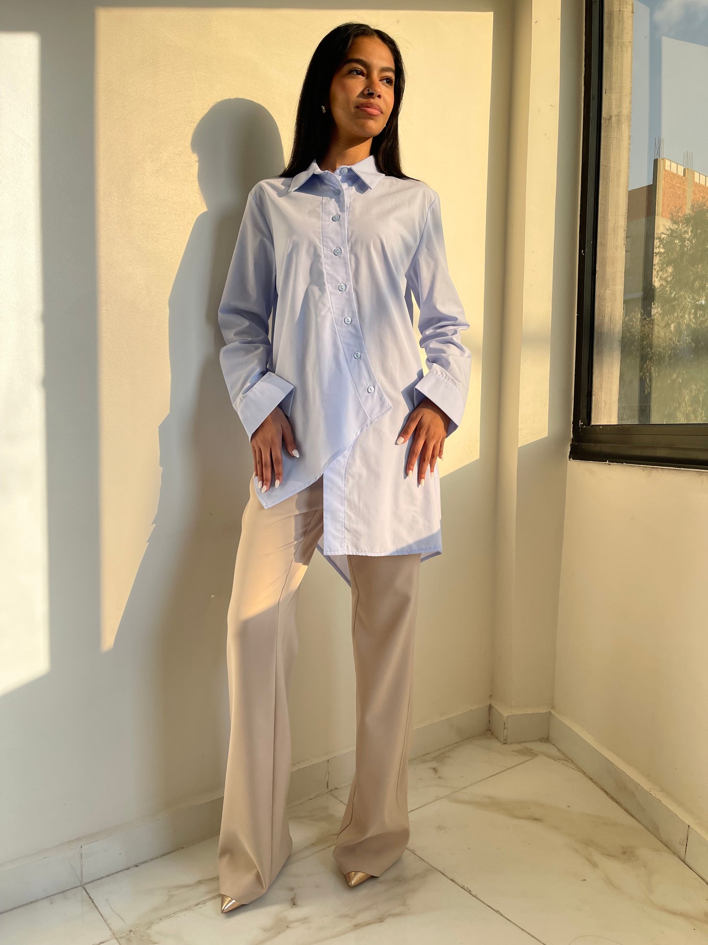 Asymmetric Elegance Shirt