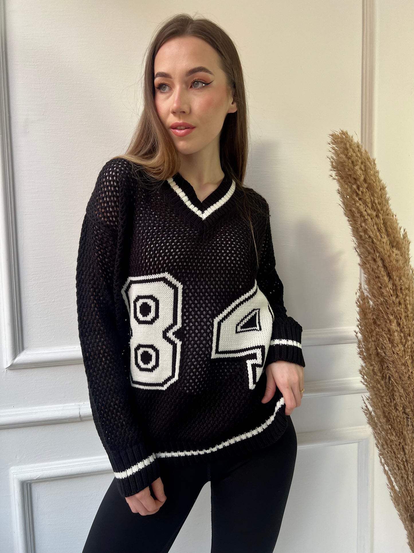 Athletic Number 84 Sweater